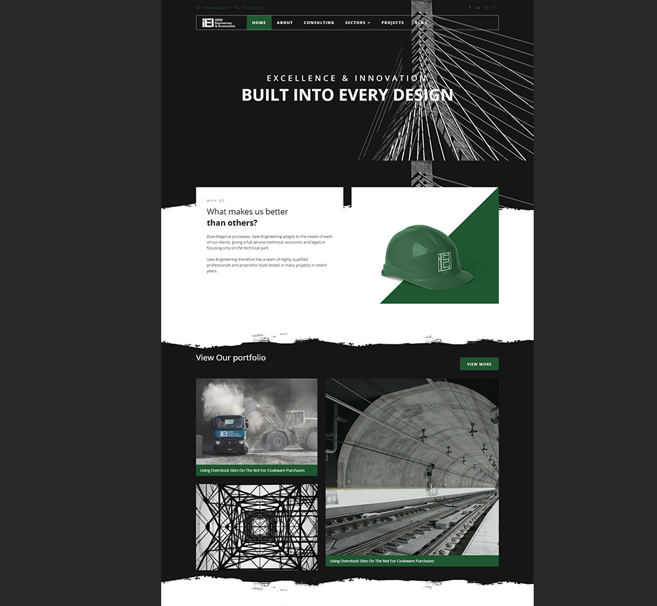 corporate website by sfiso the creative